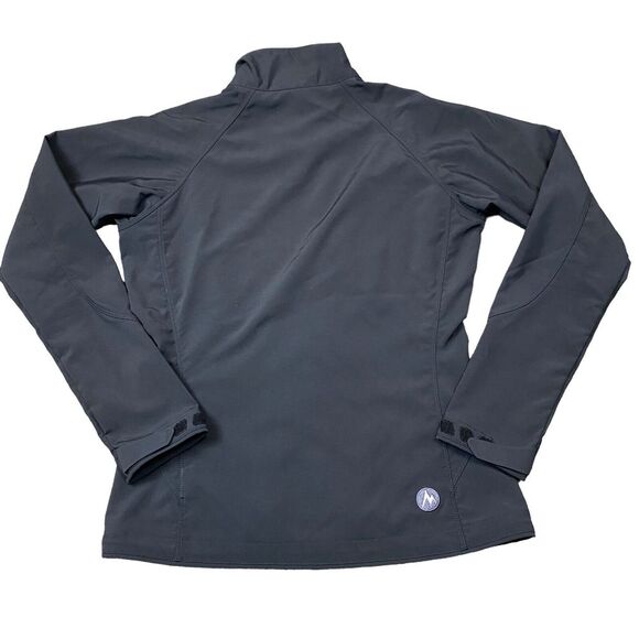 Marmot Soft Shell Jacket Adult Small Womens Black with Team Logo - Picture 2 of 16